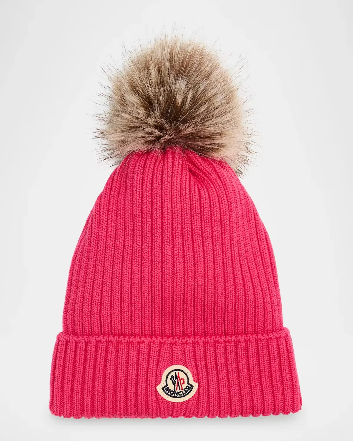 Merino Wool Beanie by Moncler