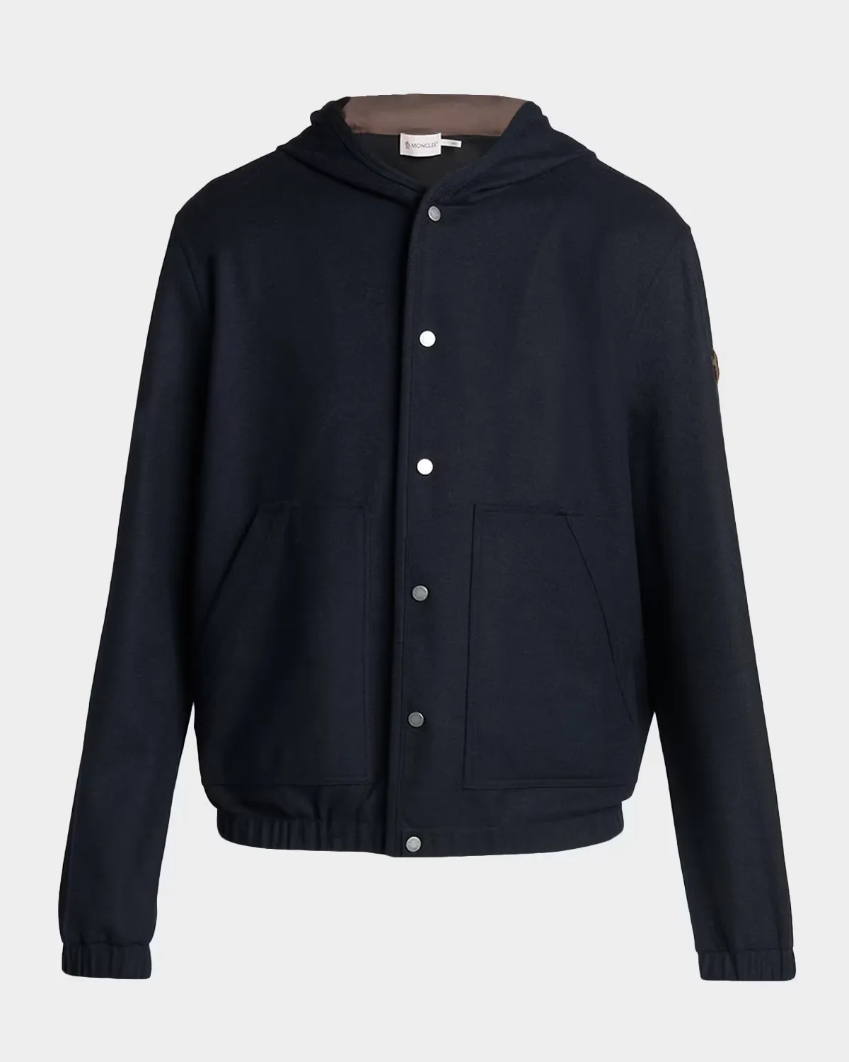 Hooded Snap-Front Blouson by Moncler