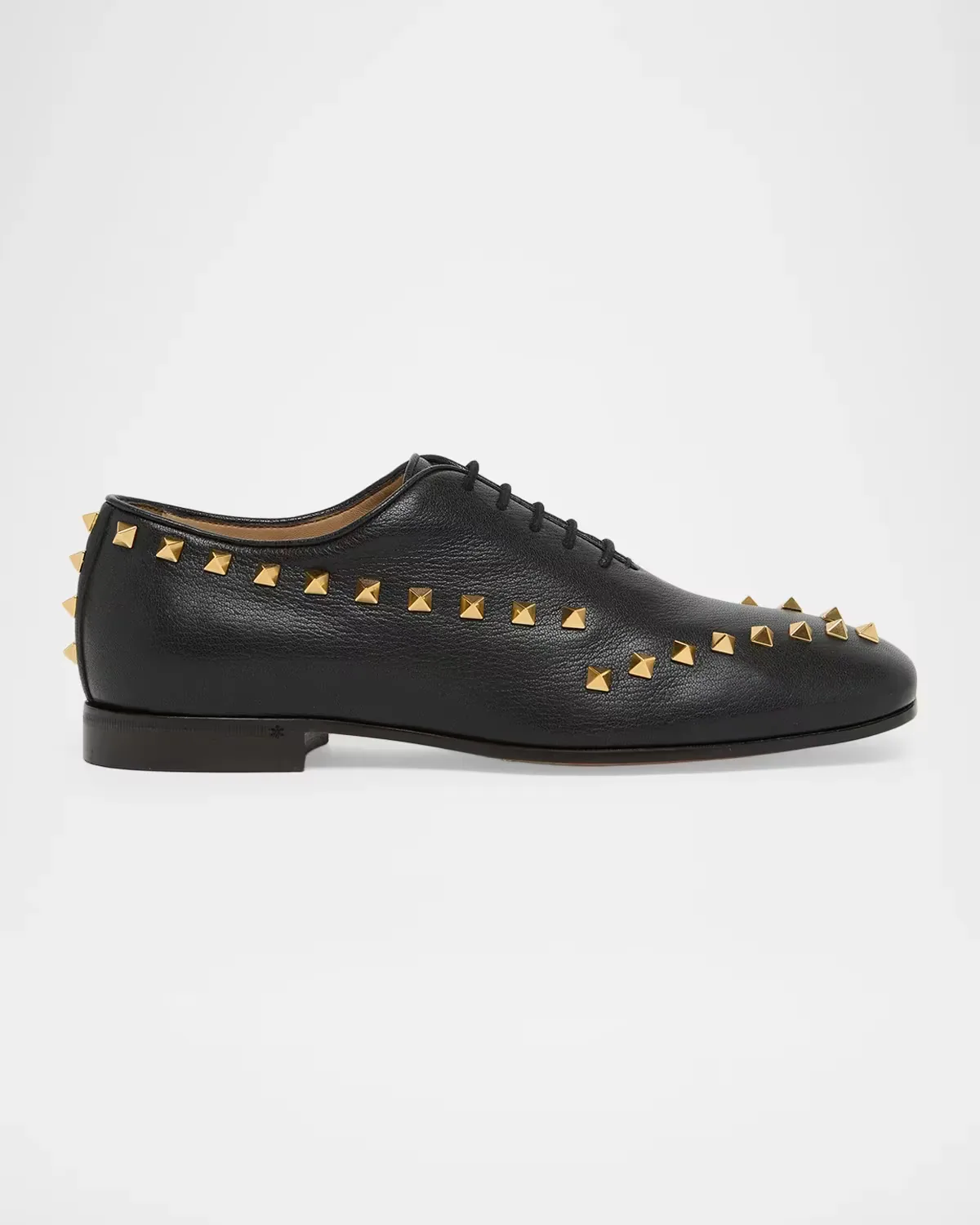 Rockstud Leather Derby Shoes by Valentino Garavani