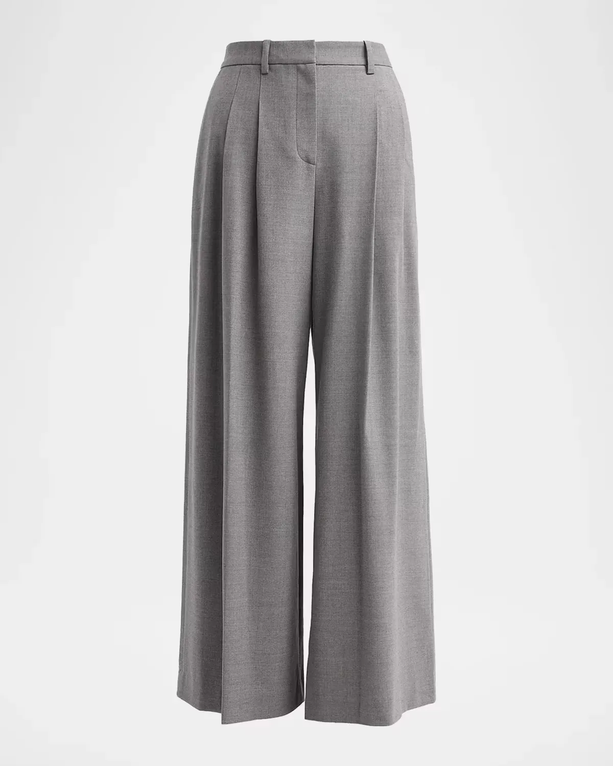 Avery Pleated Wide-Leg Trousers by TWP