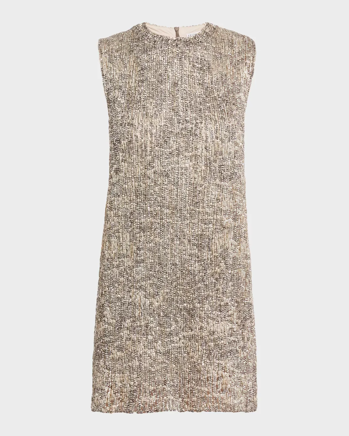 Couture Metallic Mohair Dress by Brunello Cucinelli