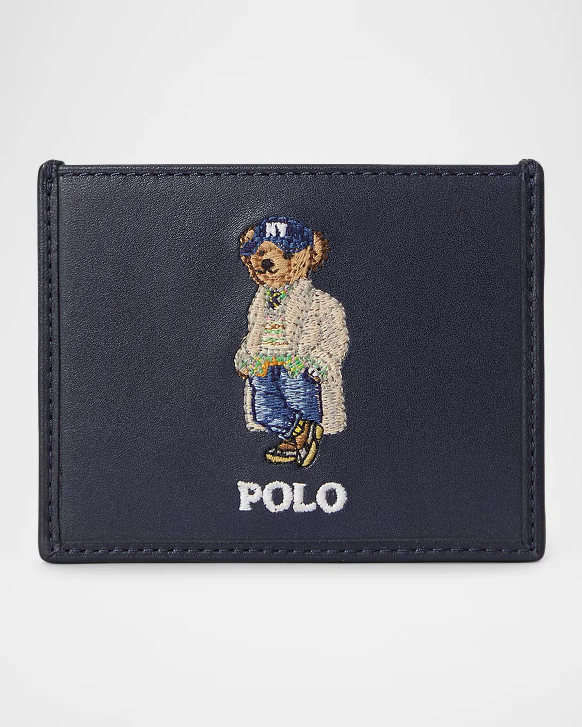 Polo Bear Leather Card Case by Polo Ralph Lauren