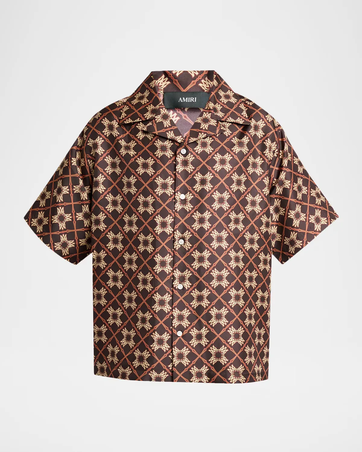 Silk MA Quad Camp Shirt by AMIRI