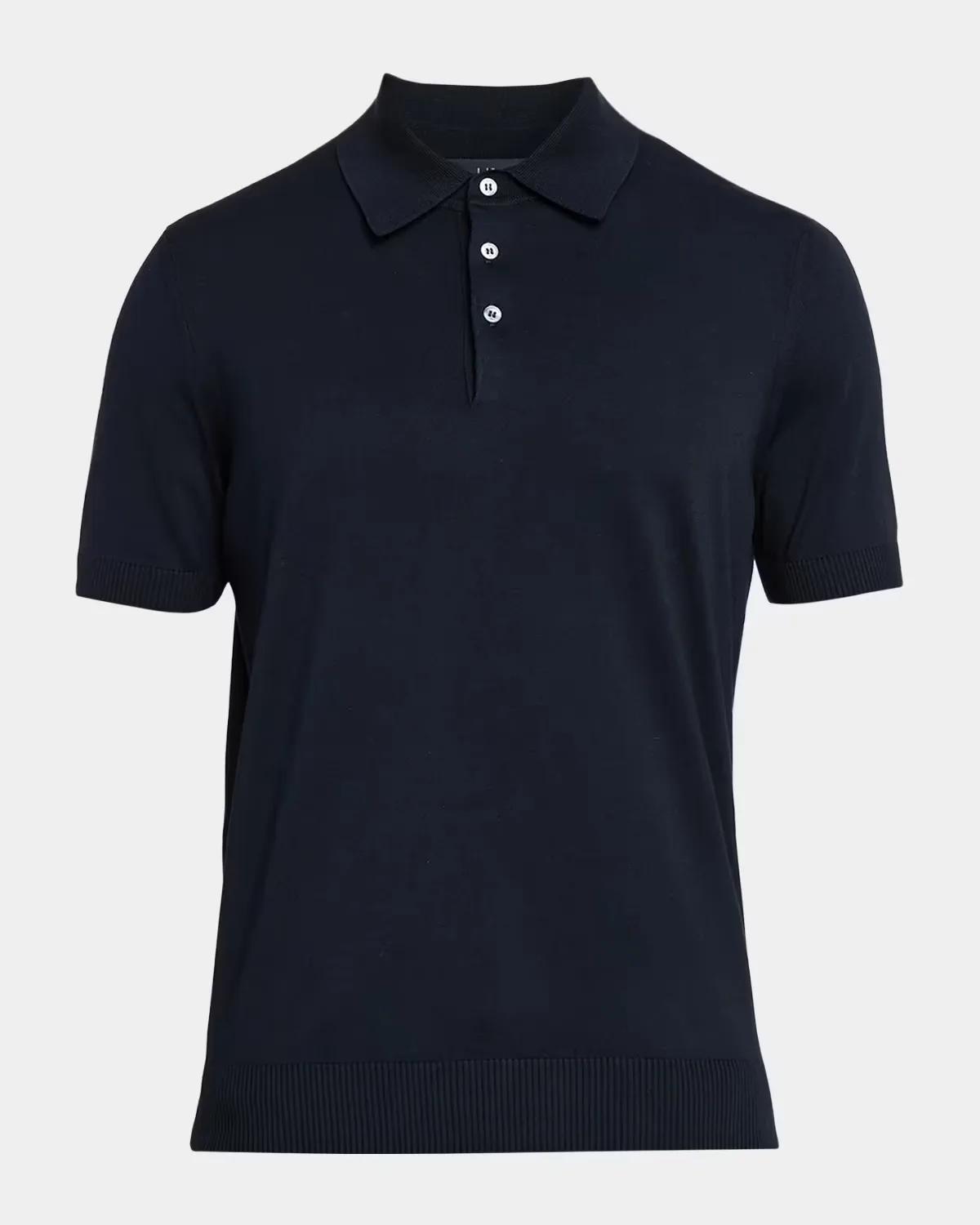 18GG Cotton-Silk Polo Shirt by dunhill