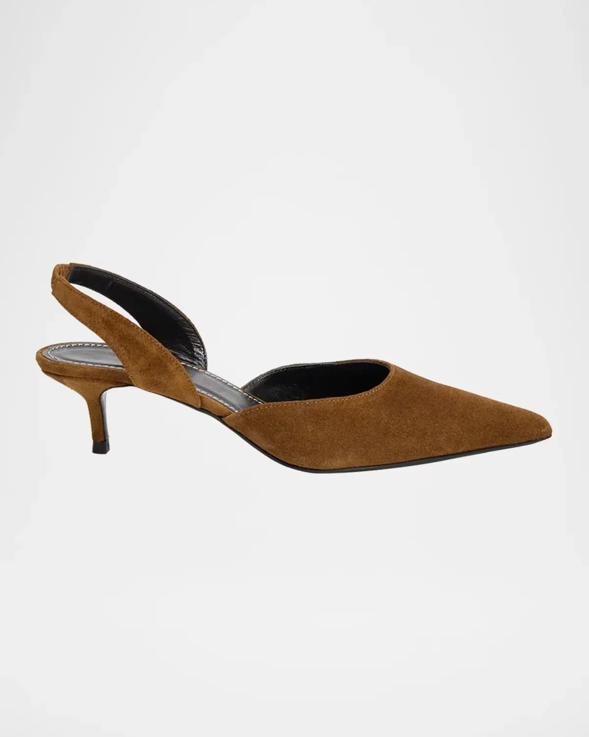 40mm Sebastian Suede Slingback Pumps