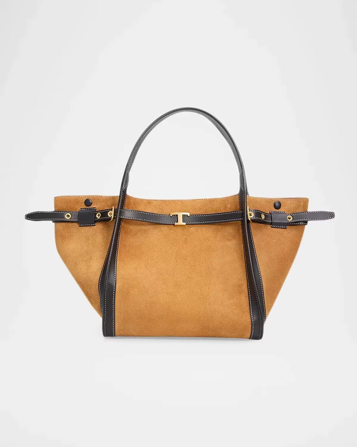 T Timeless Suede Shopping Tote Bag by Tod & apos;s