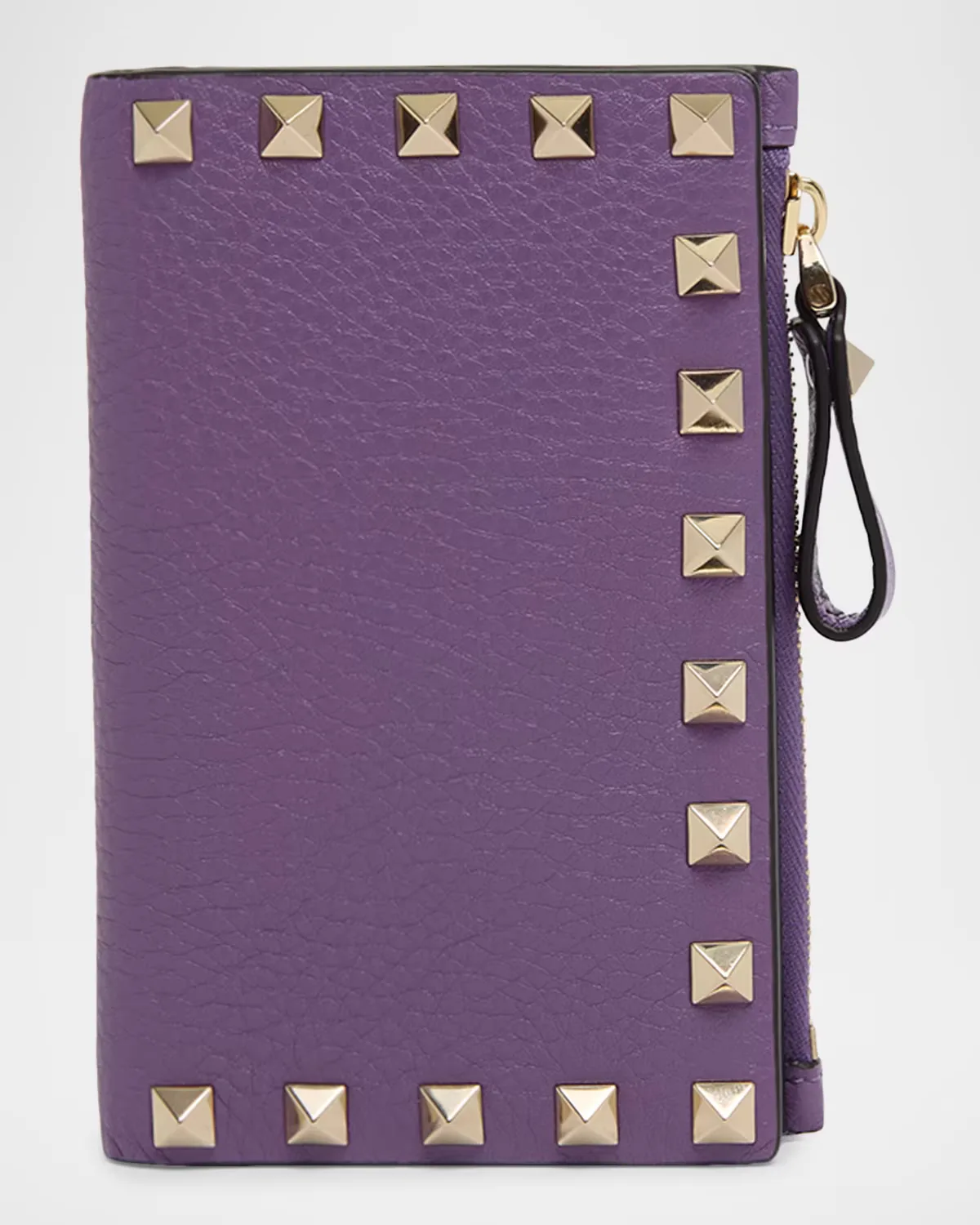 Rockstud Leather Coin Purse by Valentino Garavani