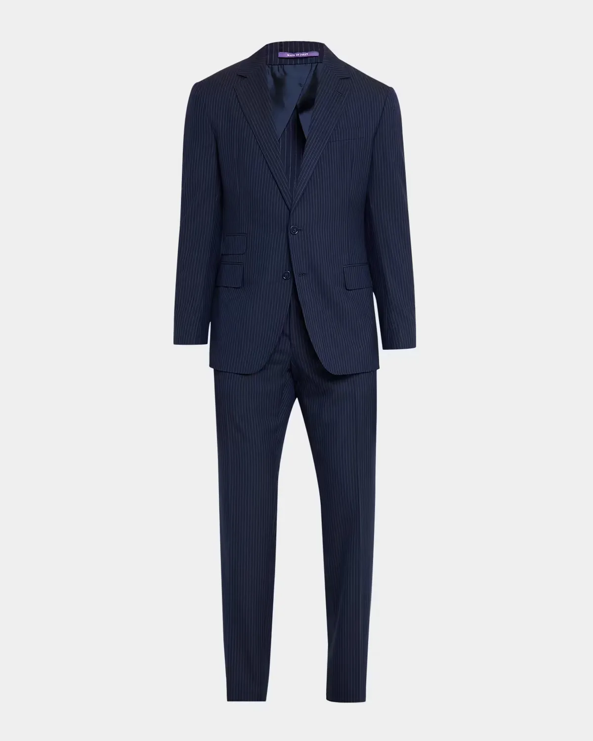 Kent Hand-Tailored Striped Suit by Ralph Lauren