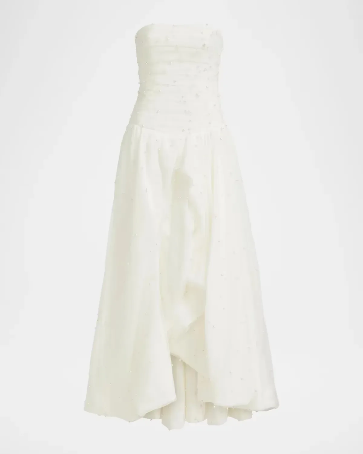 Juniper Strapless Tulle Overlay Gown by Aje