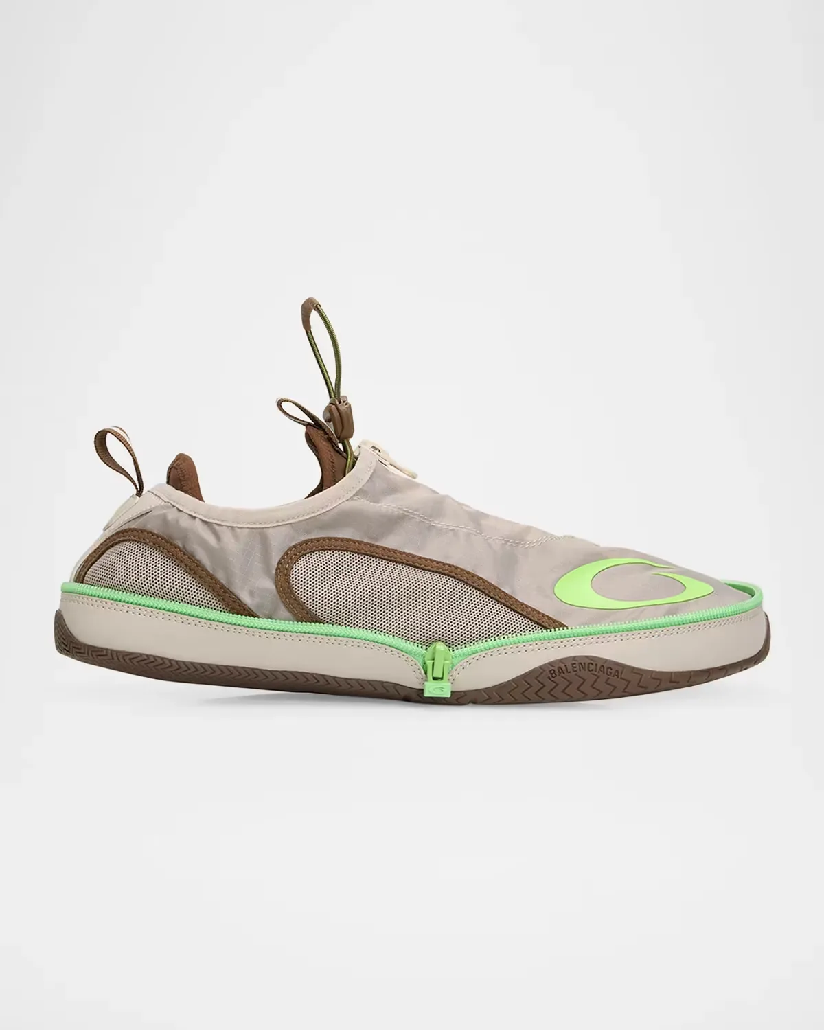 Pocket Foldable Zip-Up Sneakers by Balenciaga
