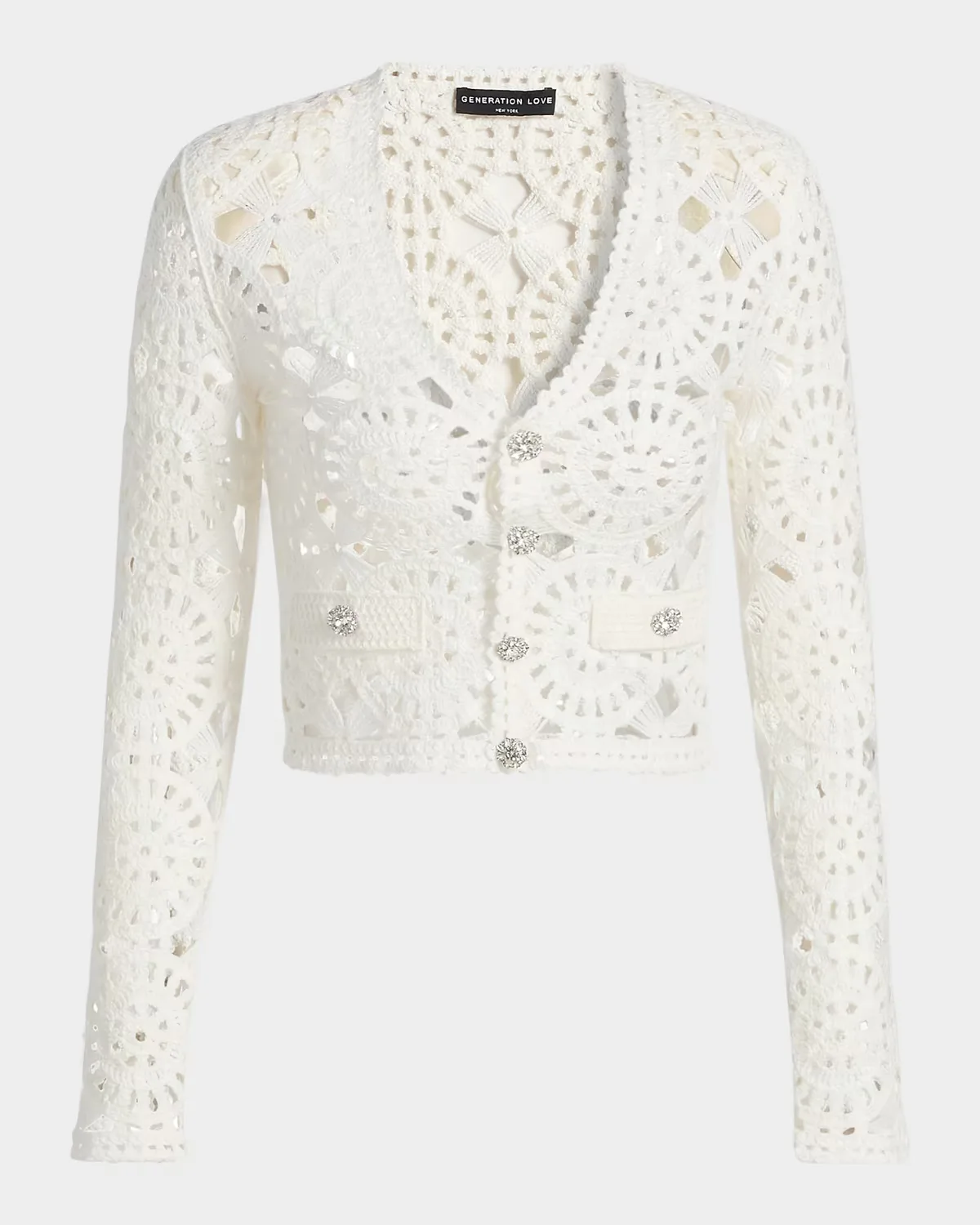 Melody Crochet Cardigan by Generation Love