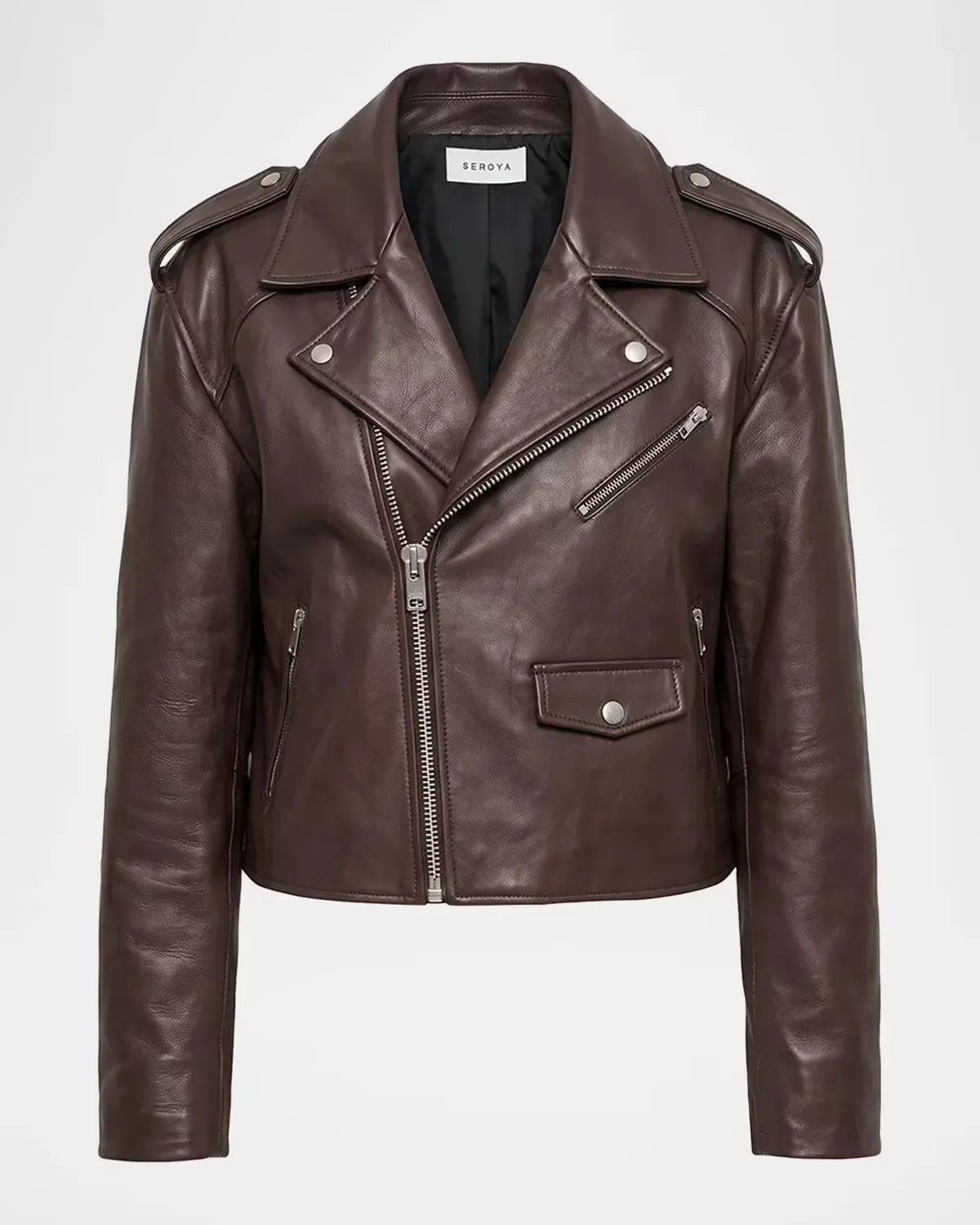 Camden Leather Jacket by SEROYA