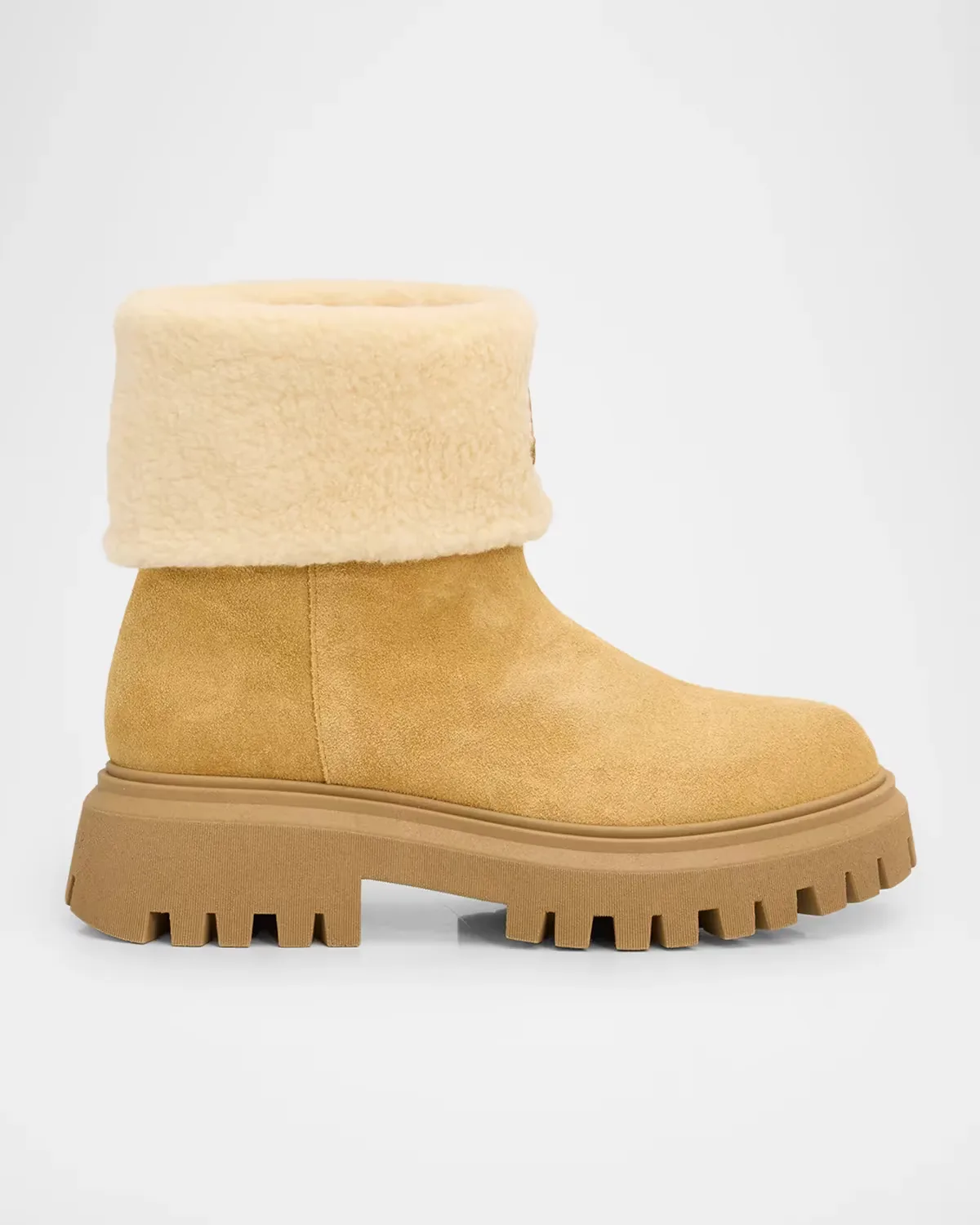 Petit Aurea Mid Suede Boots by Moncler