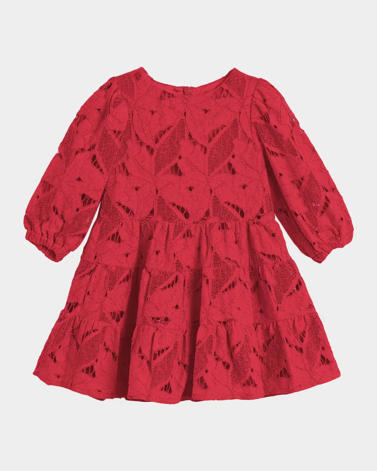 Saskia Floral Lace Dress by Bardot