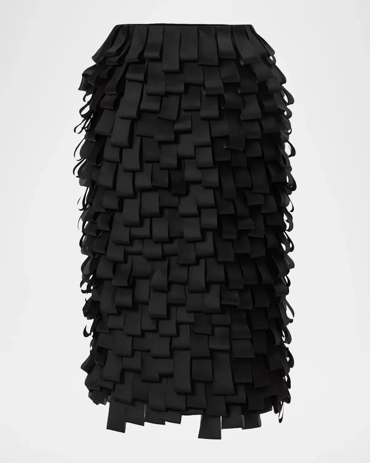 Silk Layered Pencil Skirt by Carolina Herrera