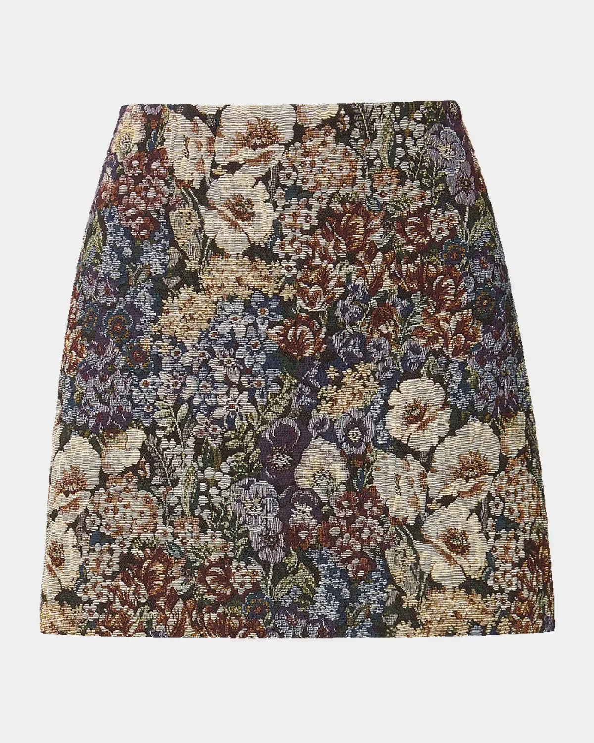 Ohemia Floral Jacquard Mini Skirt by Veronica Beard