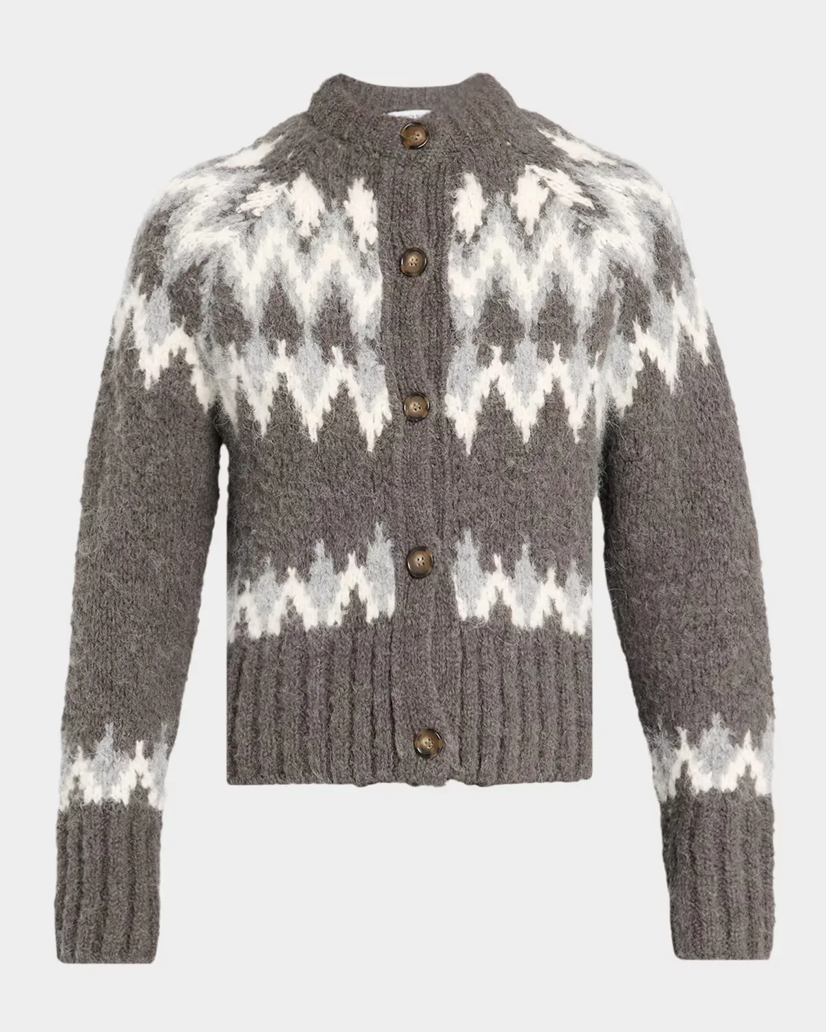 Christina Fair Isle-Inspired Cardigan by Veronica Beard