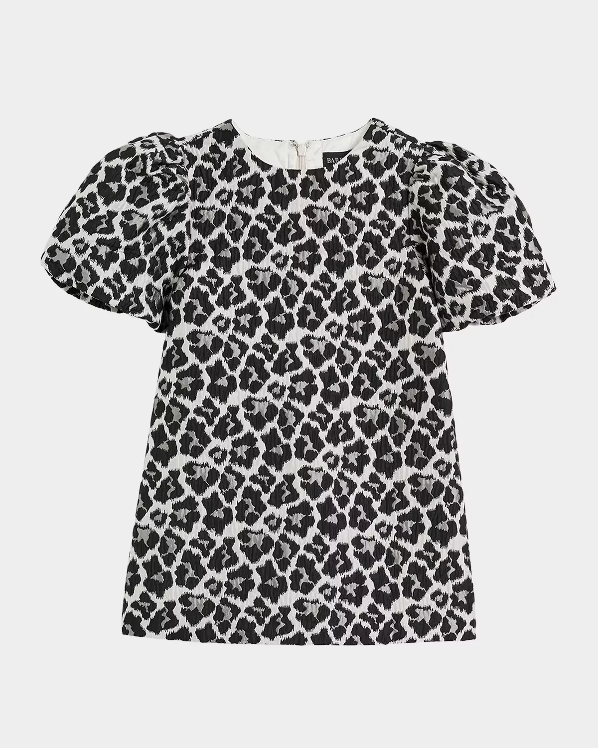 Zayla Leopard-Print Mini Dress by Bardot