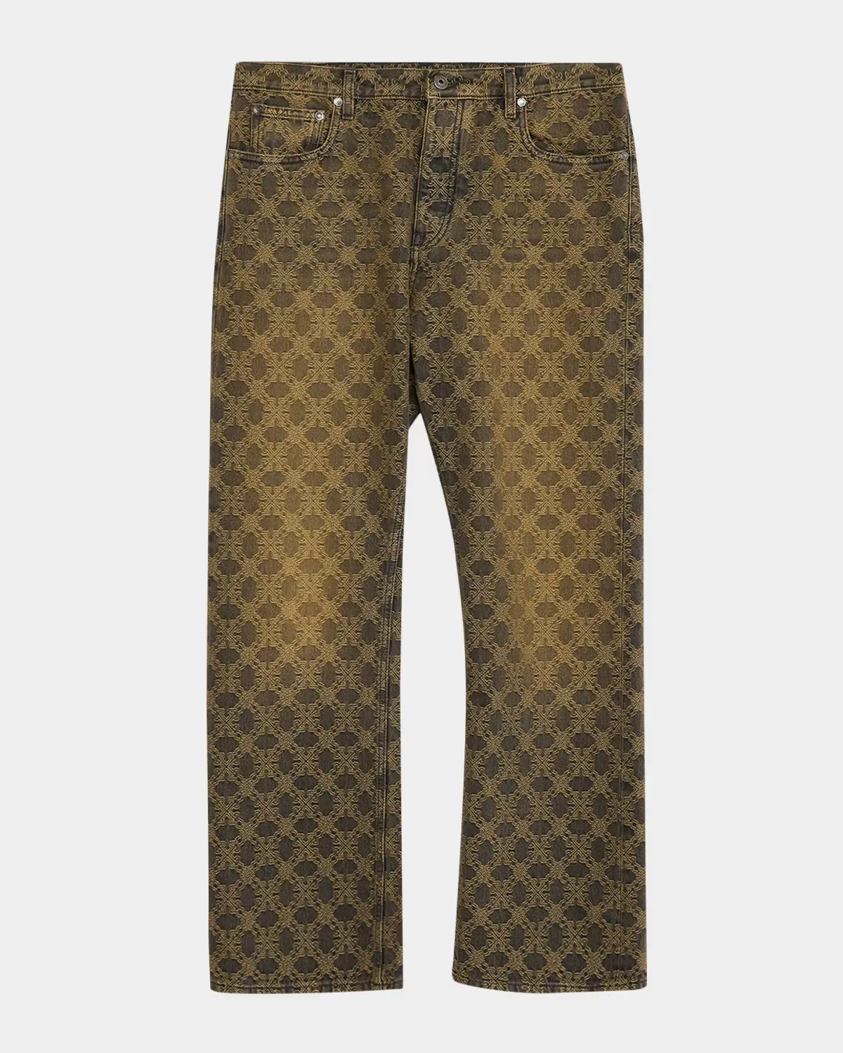Arrow Monogram Jacquard Relaxed Jeans by Off-White