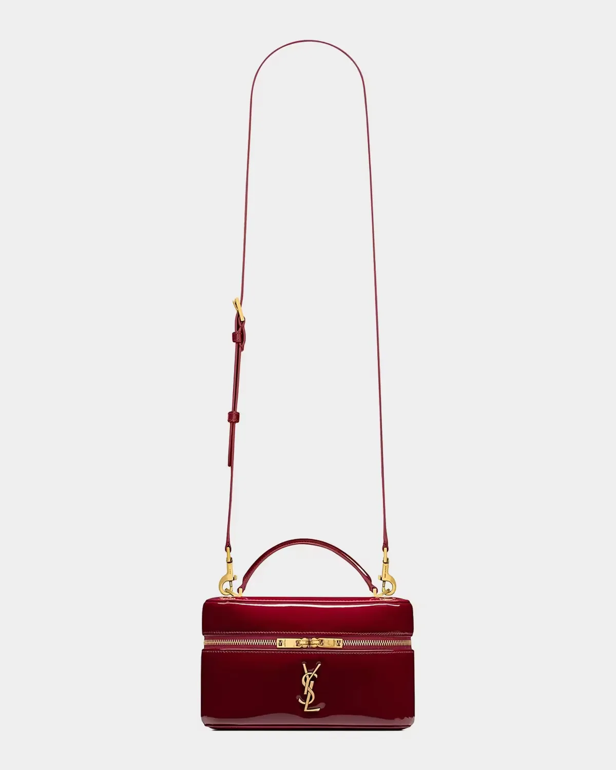 Gaby YSL Vanity Crossbody Bag in Patent Leather by Saint Laurent