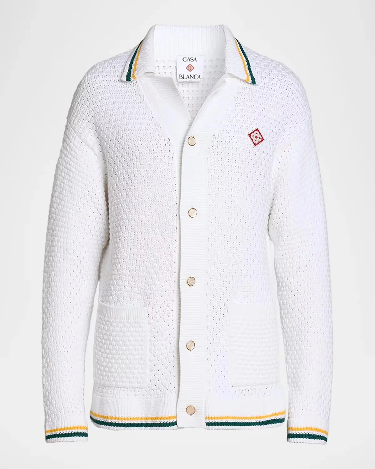 Oranges Crochet Cotton Shirt by Casablanca