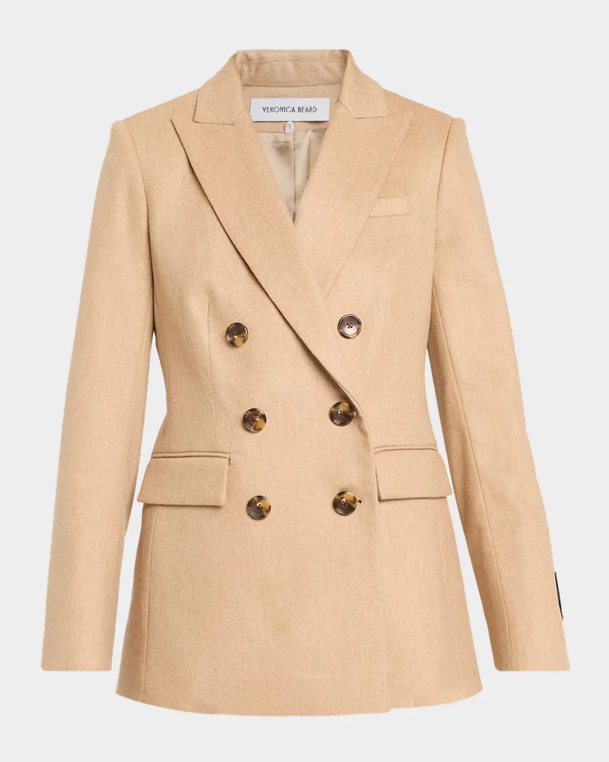 Ellette Camel Hair Dickey Jacket by Veronica Beard