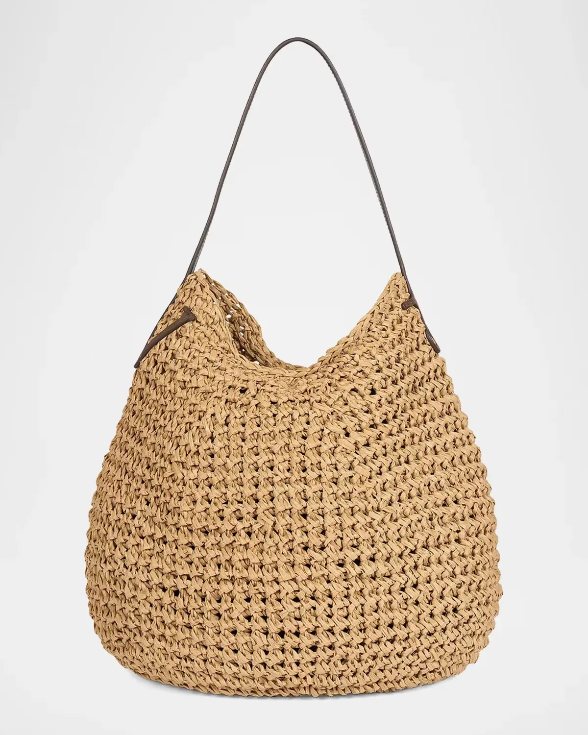 Small Bulb Crochet Raffia Shopper Tote Bag by JW Anderson