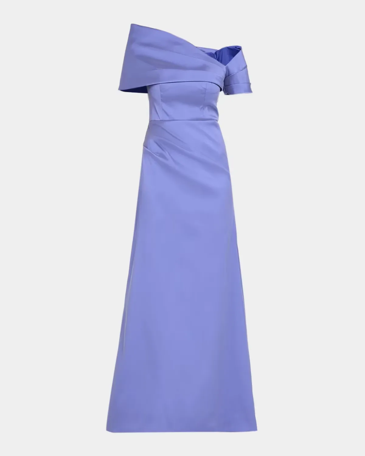 One-Shoulder Stretch Mikado Gown