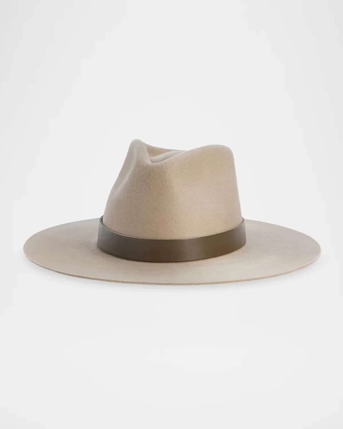 Kiko Wool Felt Fedora by Janessa Leone
