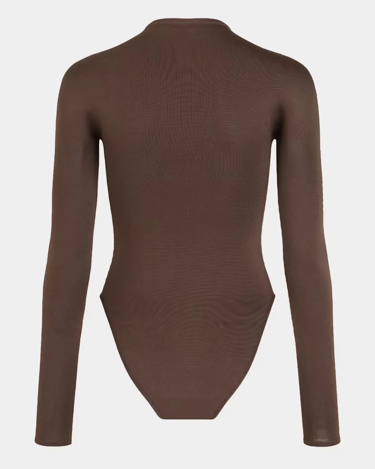 Semi-Sheer Mock-Neck Bodysuit by ALAA