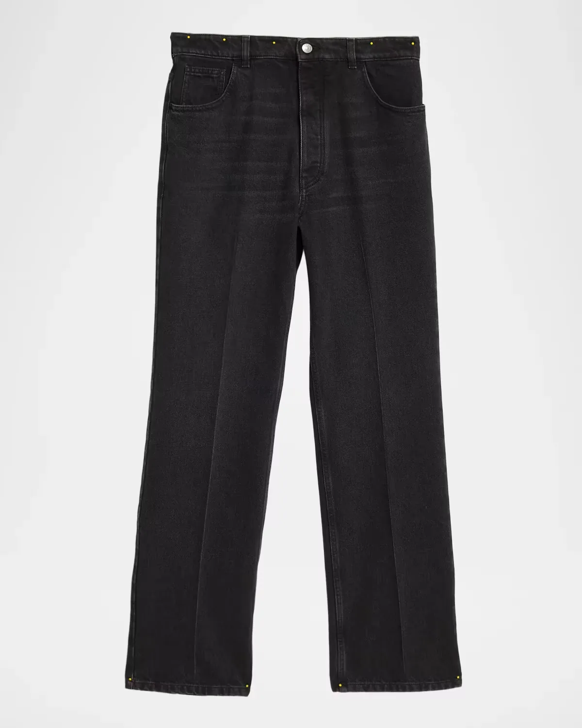 Charcoal Denim Flare Jeans by Marni