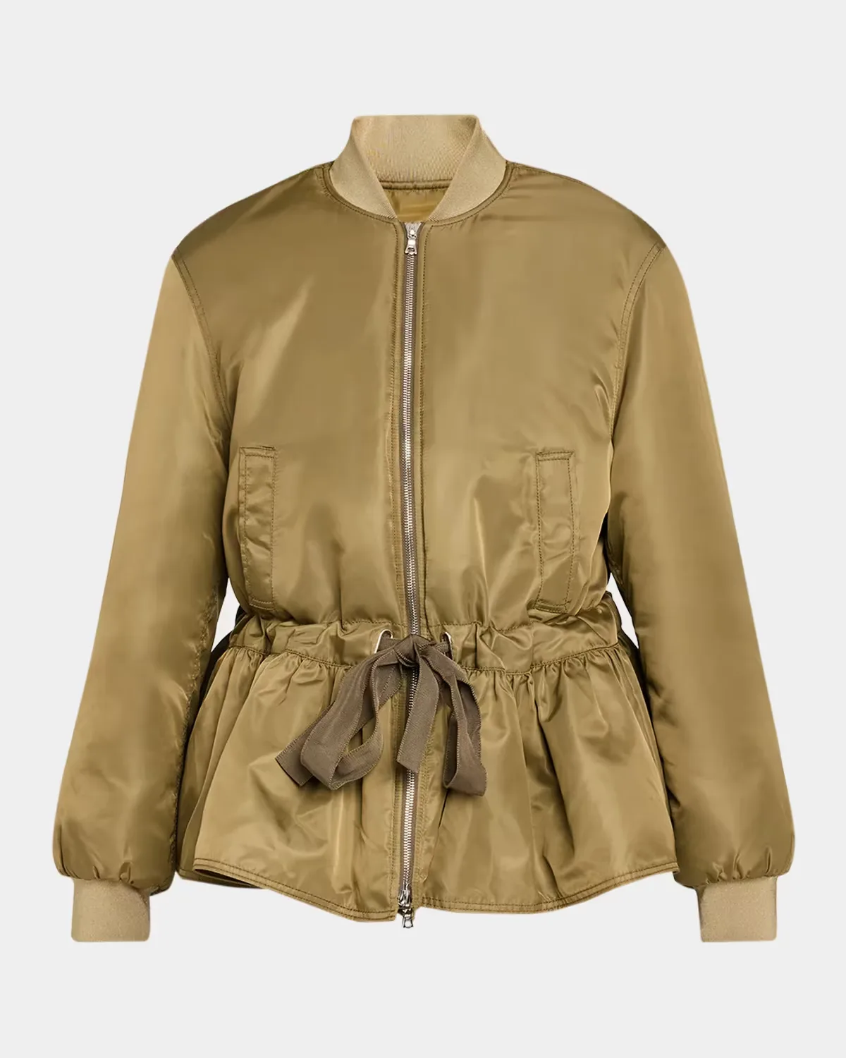 Valerina Peplum Bomber Jacket by Cinq  Sept