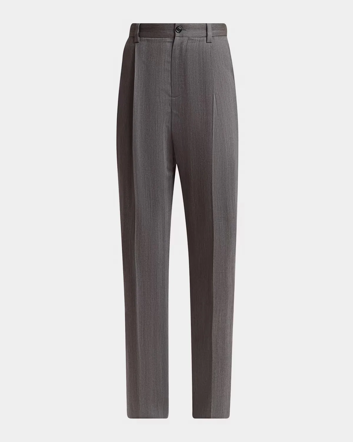 Flat Front Wool Pants by Valentino Garavani