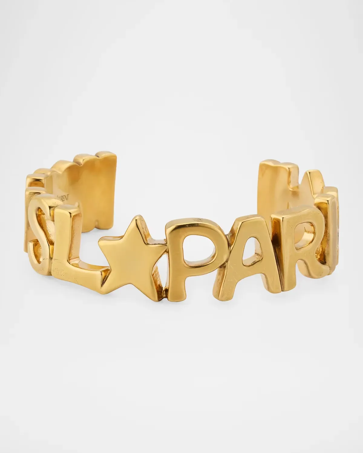 YSL Paris Cuff Bracelet by Saint Laurent