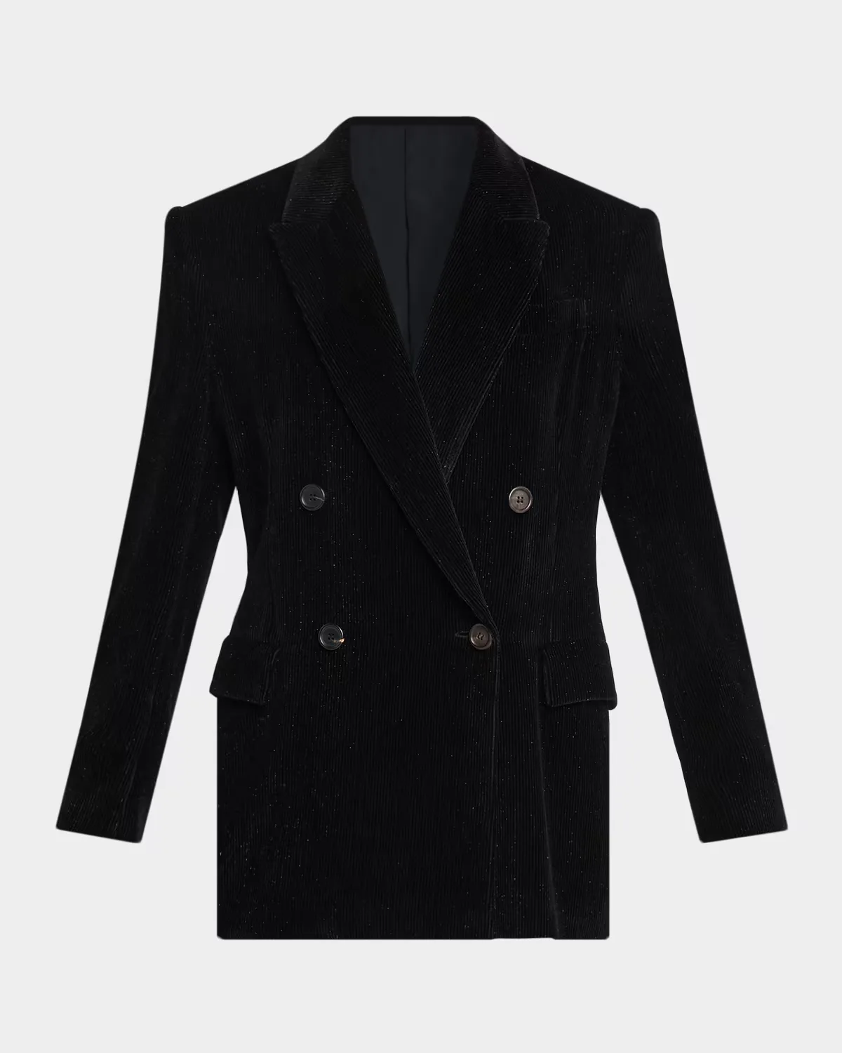 Sparkling Corduroy Suit-Type Jacket