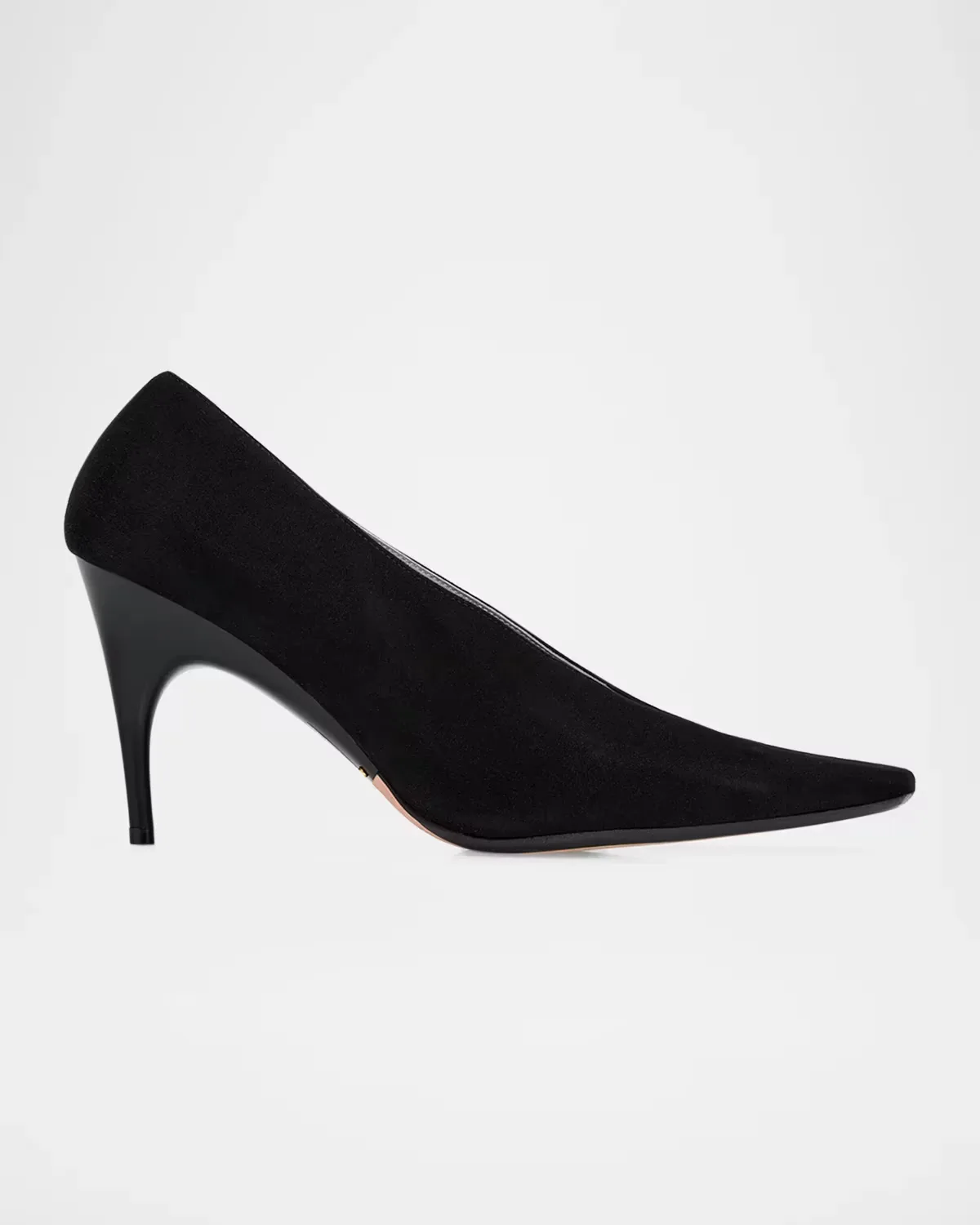 90mm Duchesse Suede Pumps