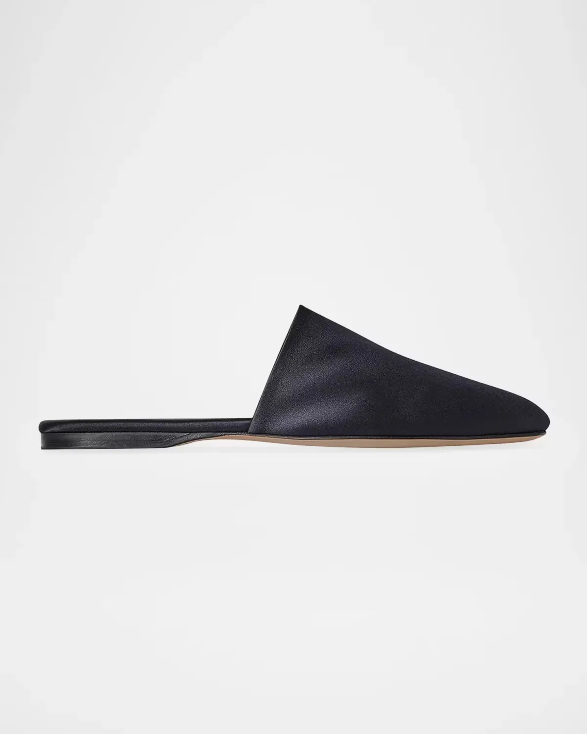 Tilda Satin Slip-On Mules by The Row