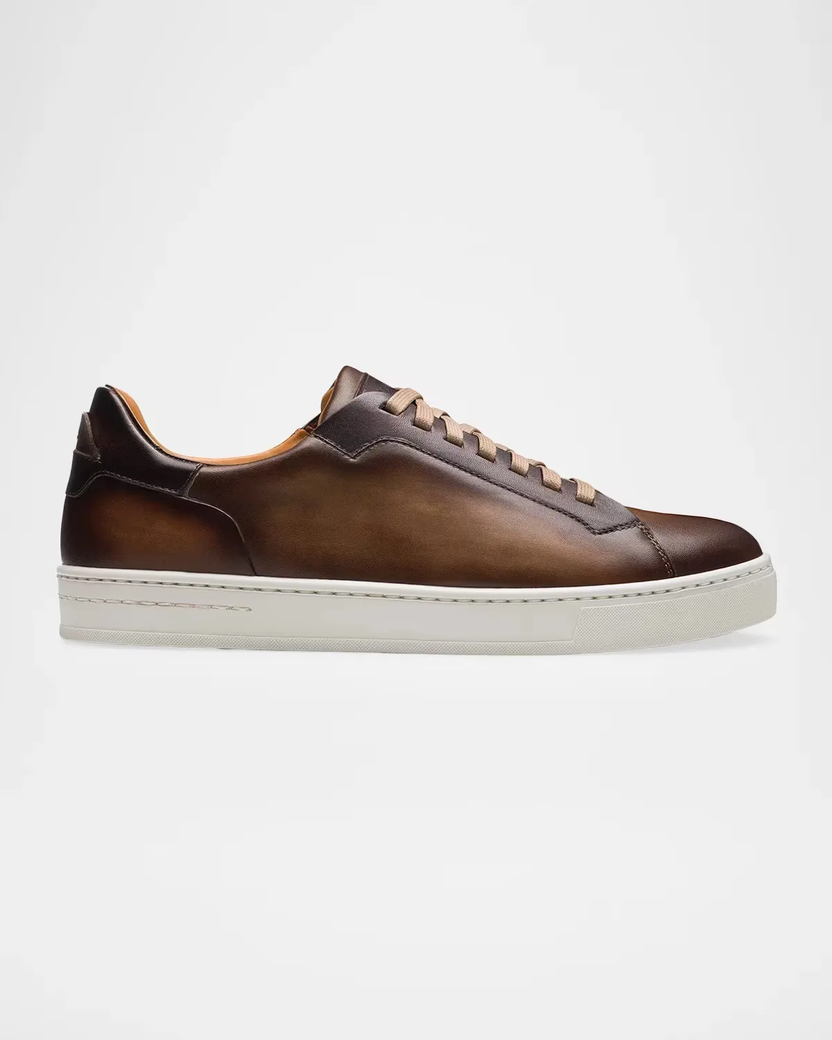 Amadeo Leather Low-Top Sneakers