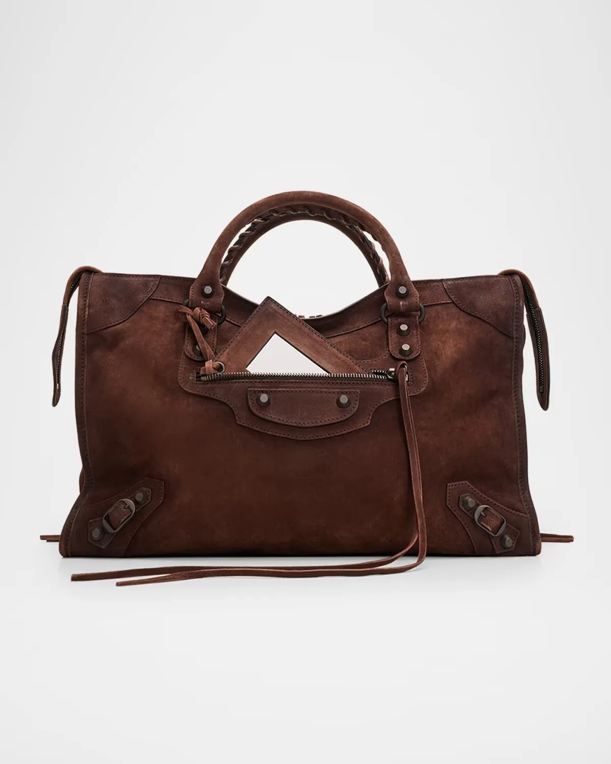 Le City Medium Leather Tote Bag by Balenciaga