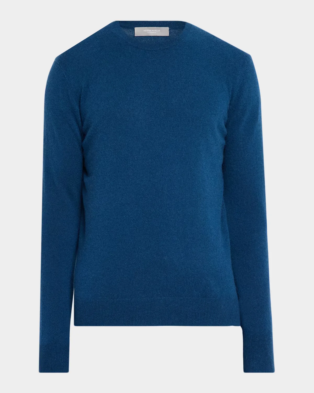 Cashmere Crewneck Sweater - DENIM by Neiman Marcus