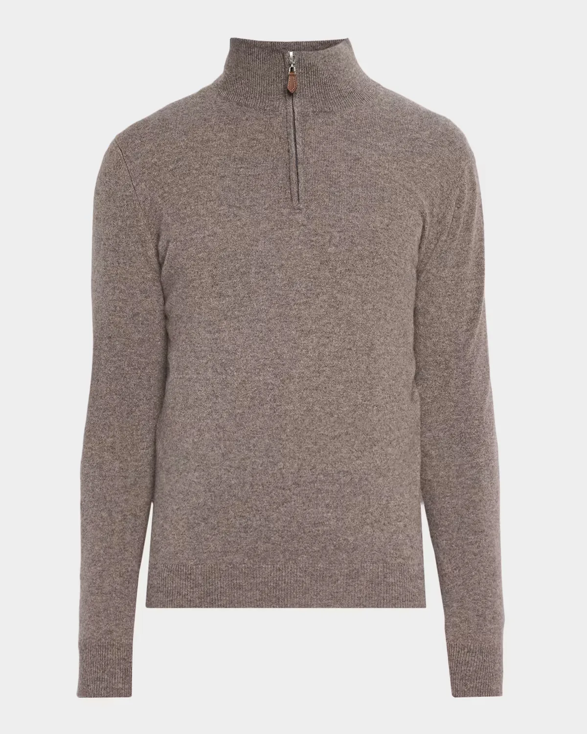 Cashmere Quarter-Zip Sweater
