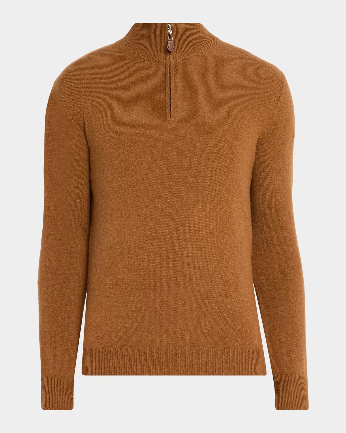 Cashmere Quarter-Zip Sweater