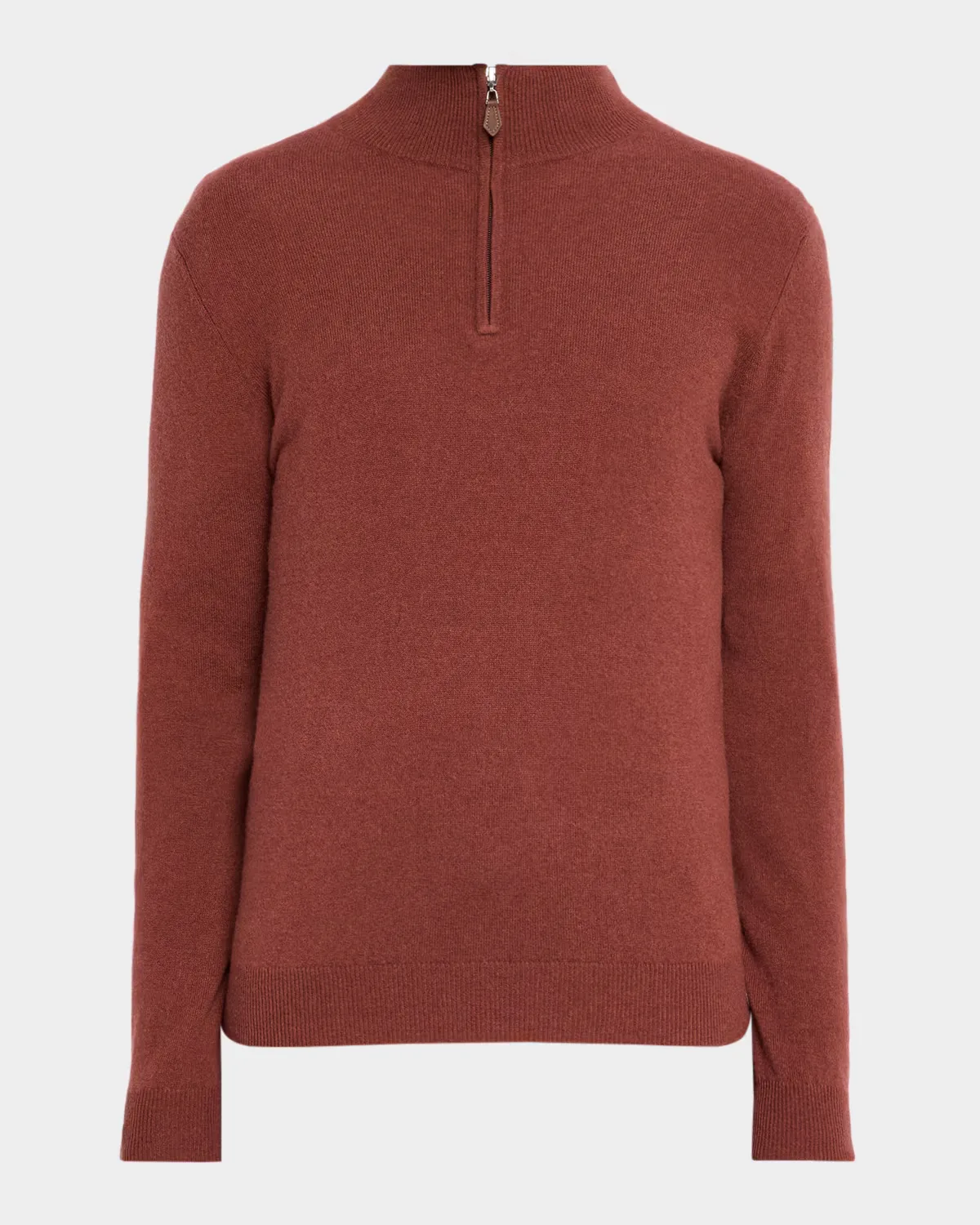 Cashmere Quarter-Zip Sweater