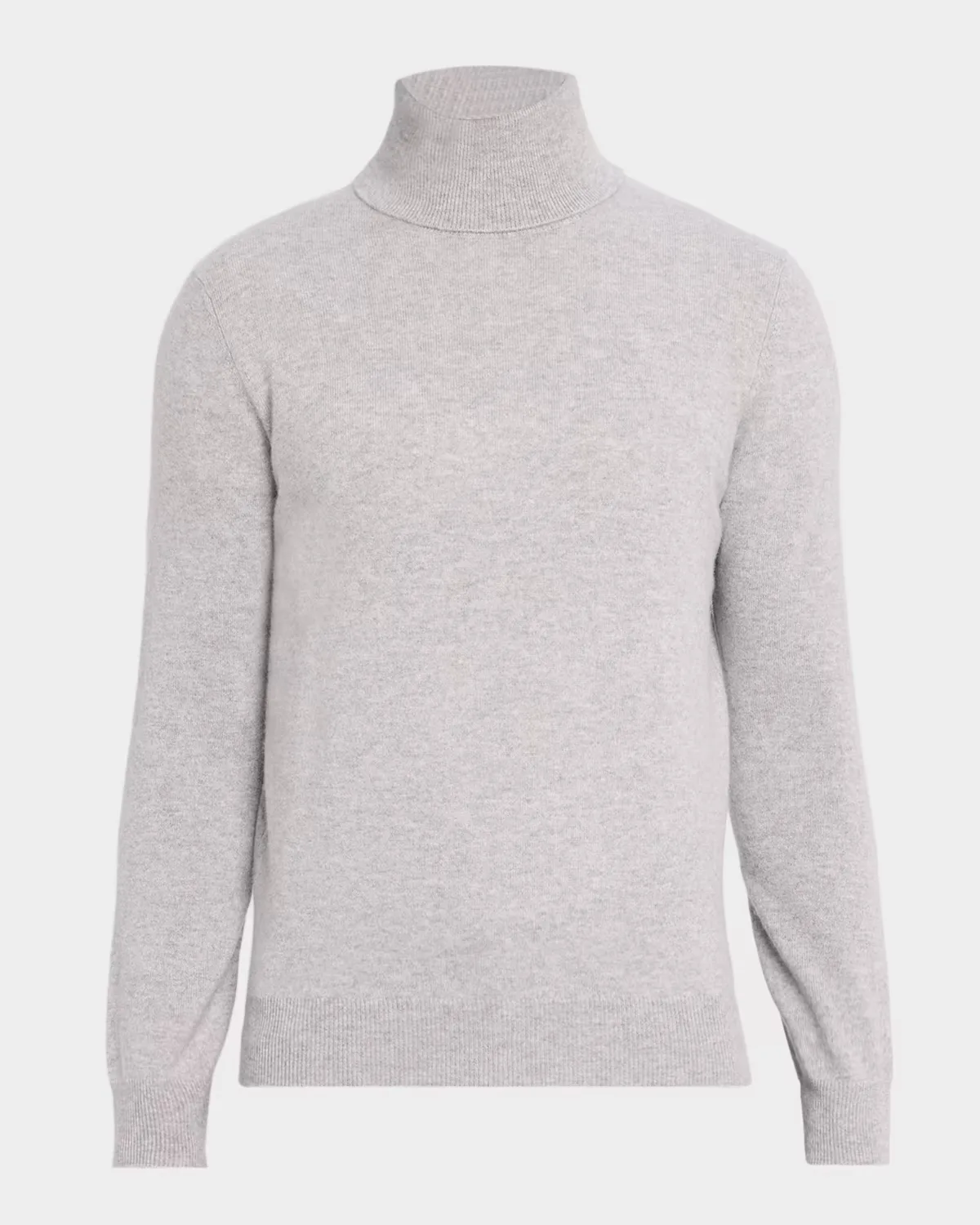 Cashmere Melange Turtleneck Sweater