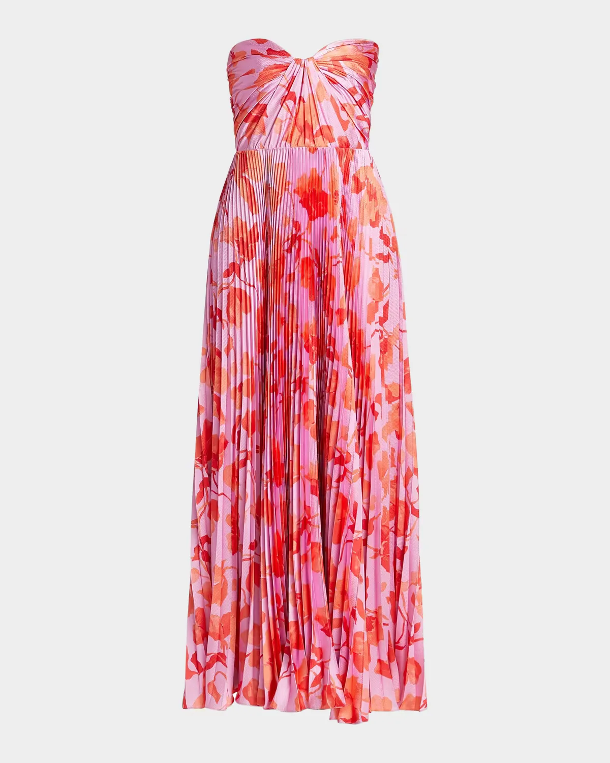 Nora Printed Satin Gown by As It May