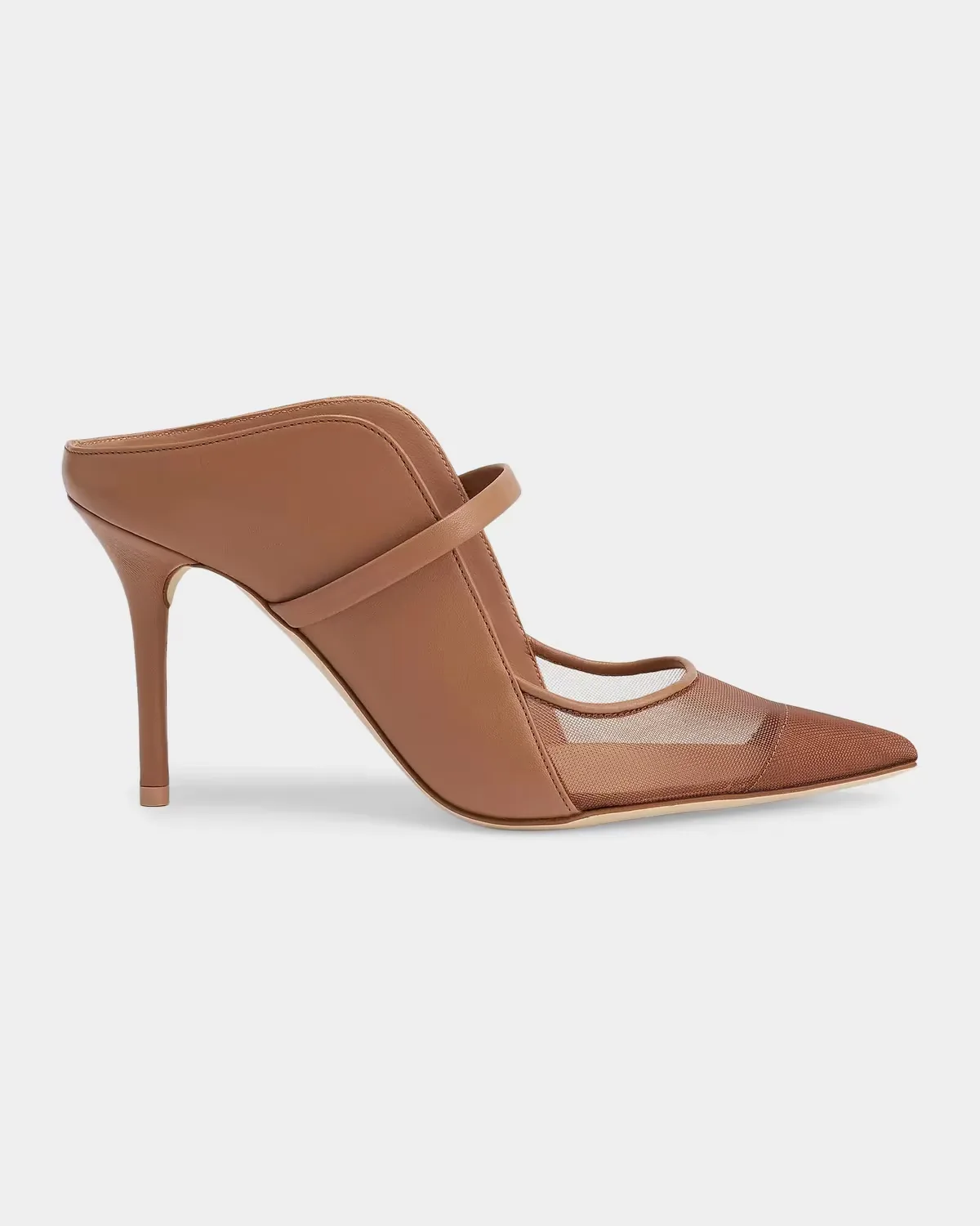Maureen Arc 85MM Leather Mules by Malone Souliers