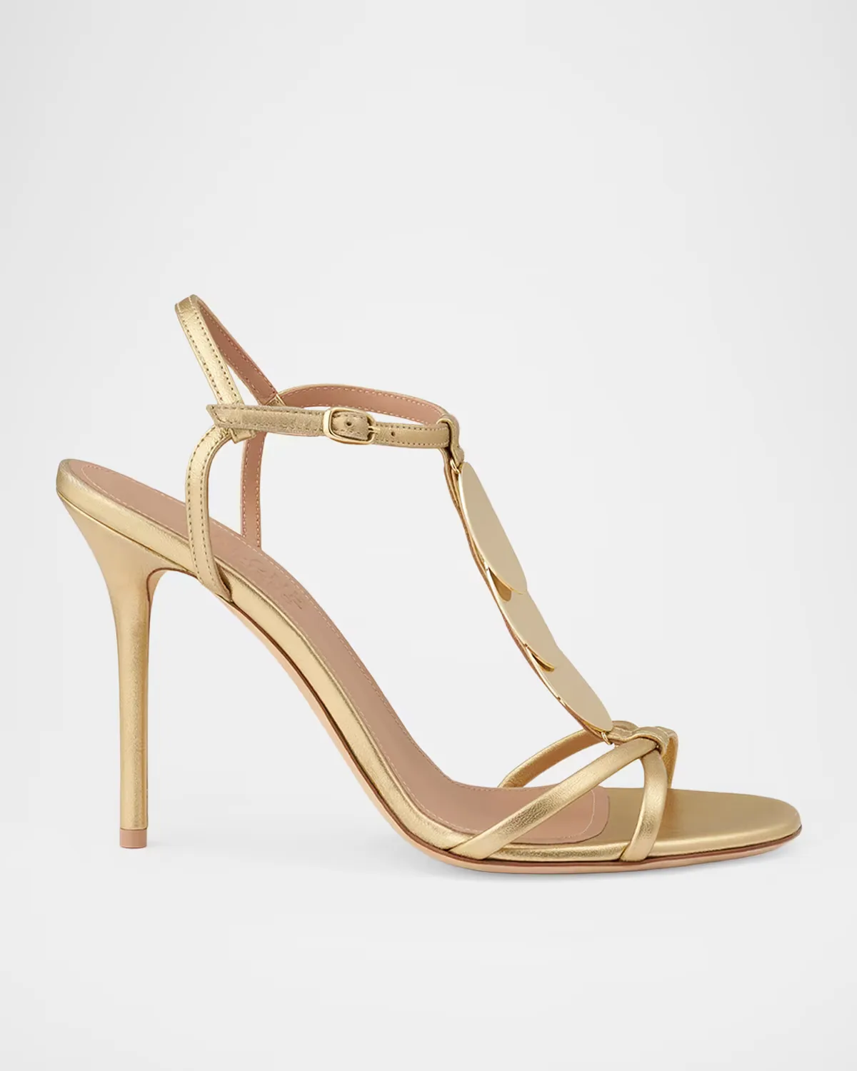 Kali 100MM Leather Stiletto Sandals