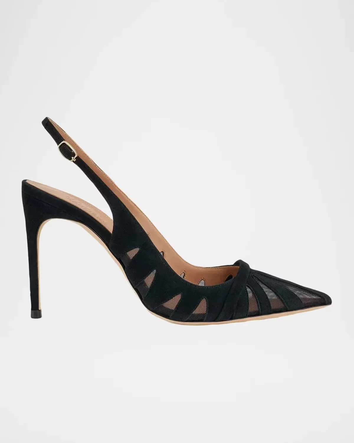Schiffer 90MM Slingback Pumps by Malone Souliers