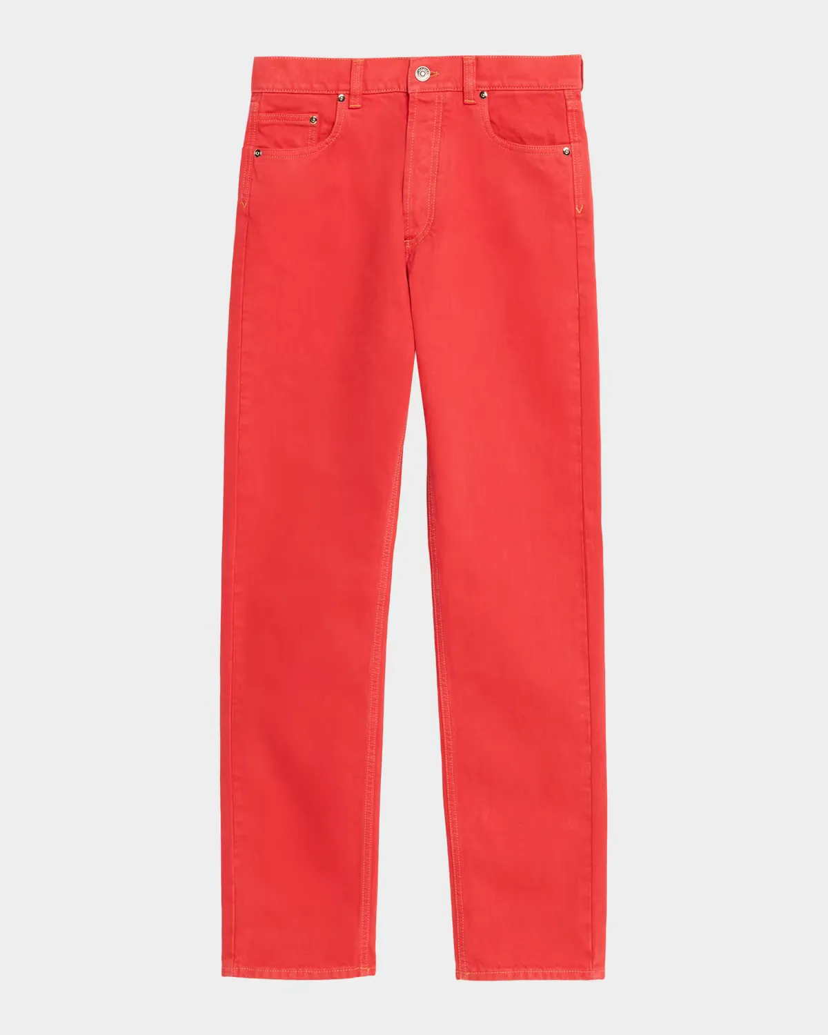 Straight-Leg Jeans by Versace