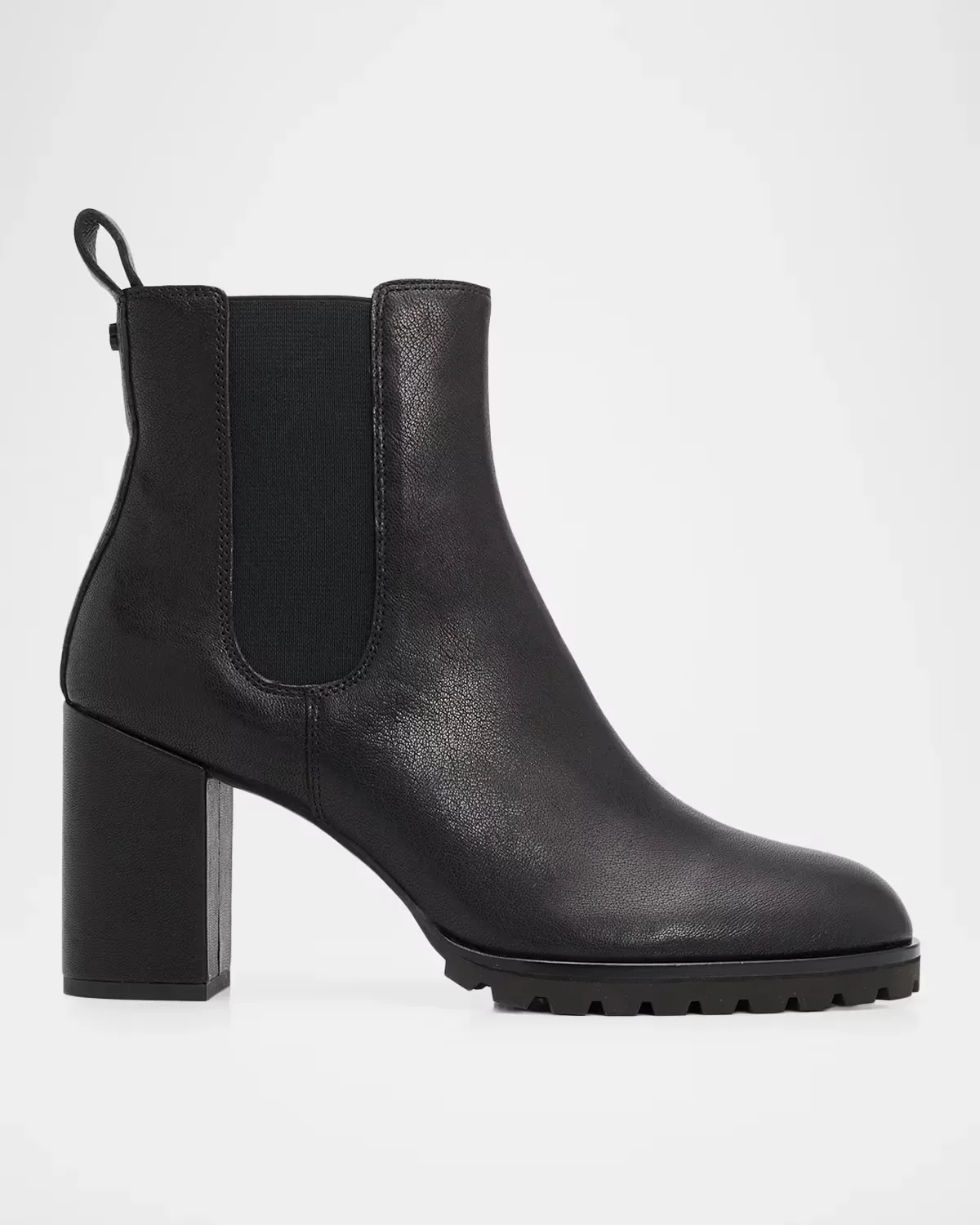 95mm Kayla Leather Ankle Boots by SIMKHAI